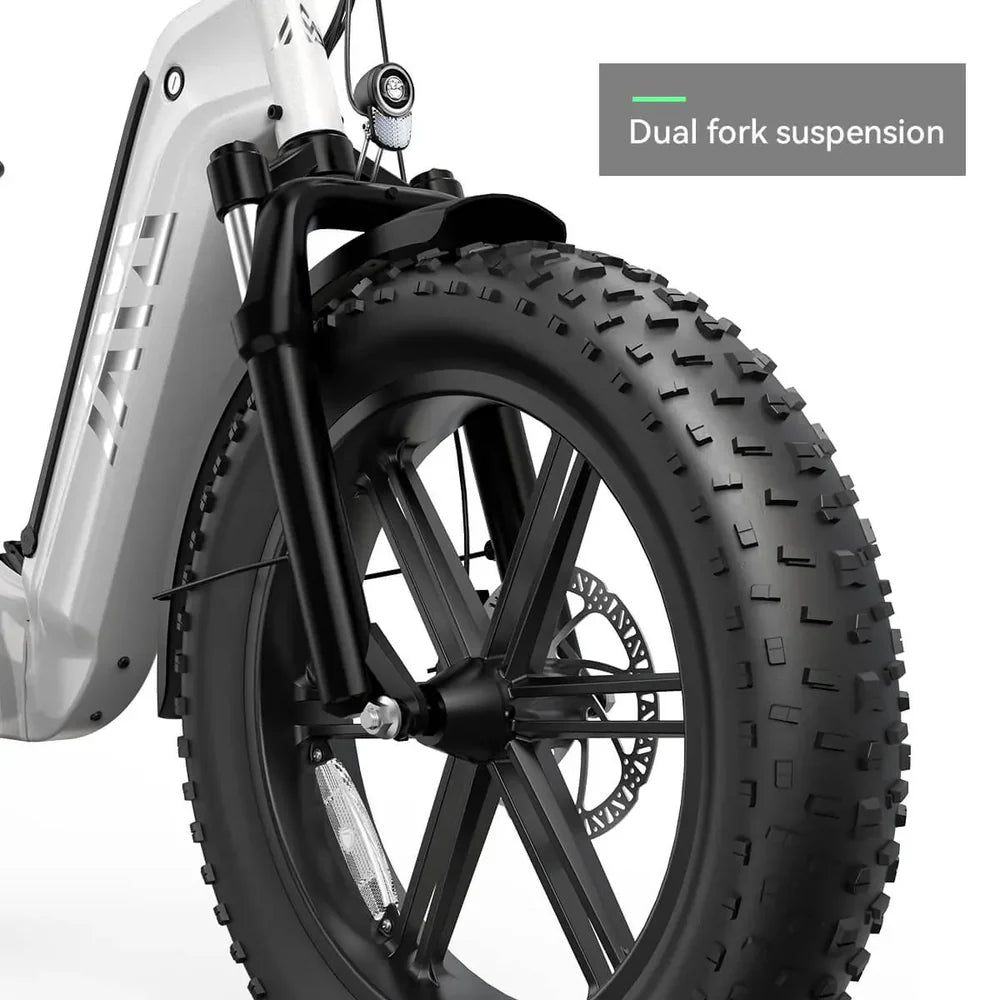 Longtail cargo e-bike met kinderzitje en voetsteunen