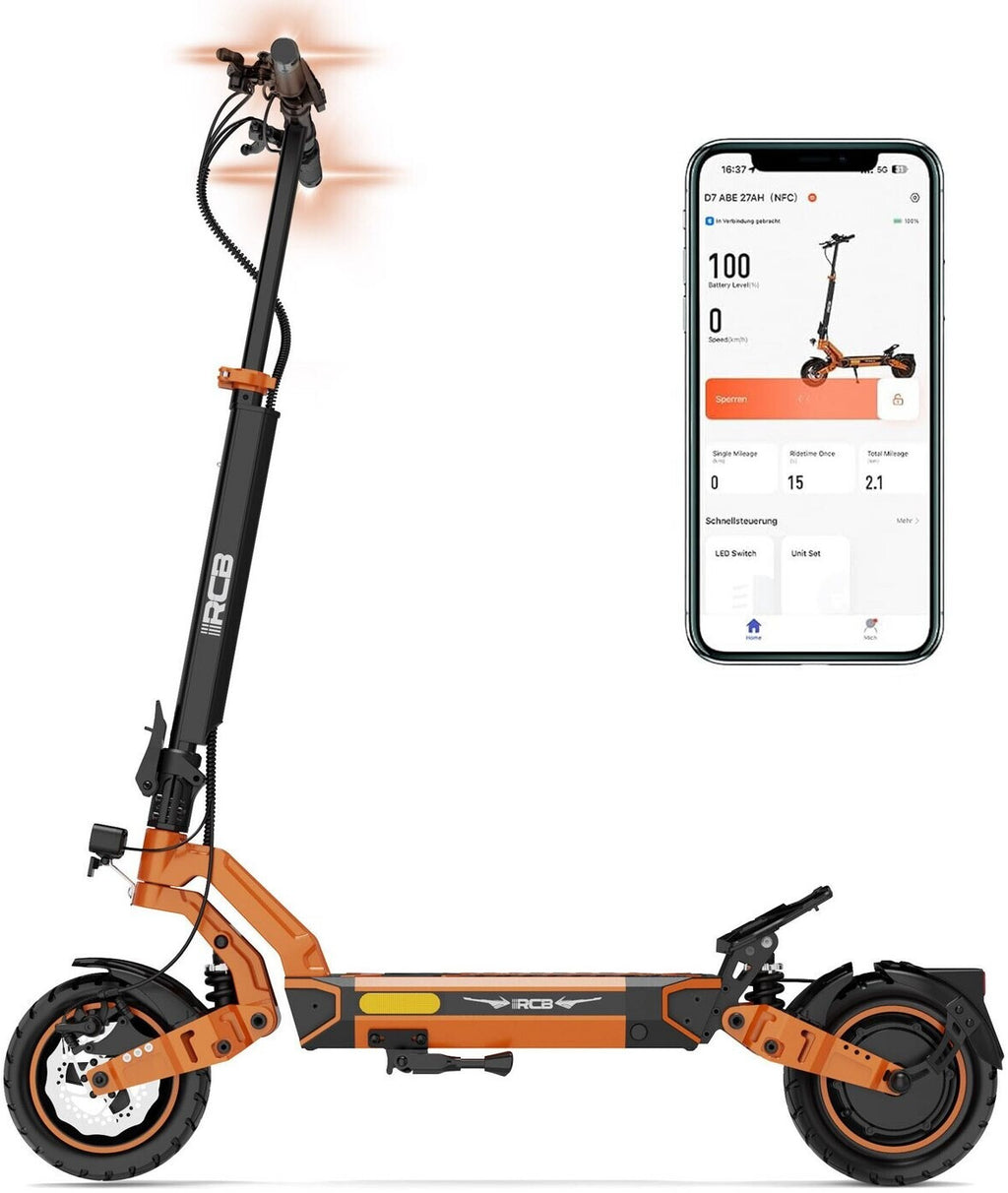 RCB D7 PRO E-step – 500W – 20.8Ah – Tot 100 km bereik
