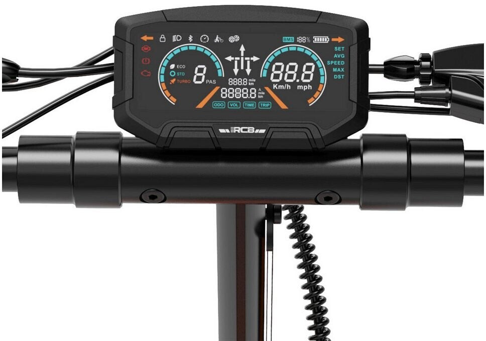 RCB D7 PRO E-step – 500W – 20.8Ah – Tot 100 km bereik